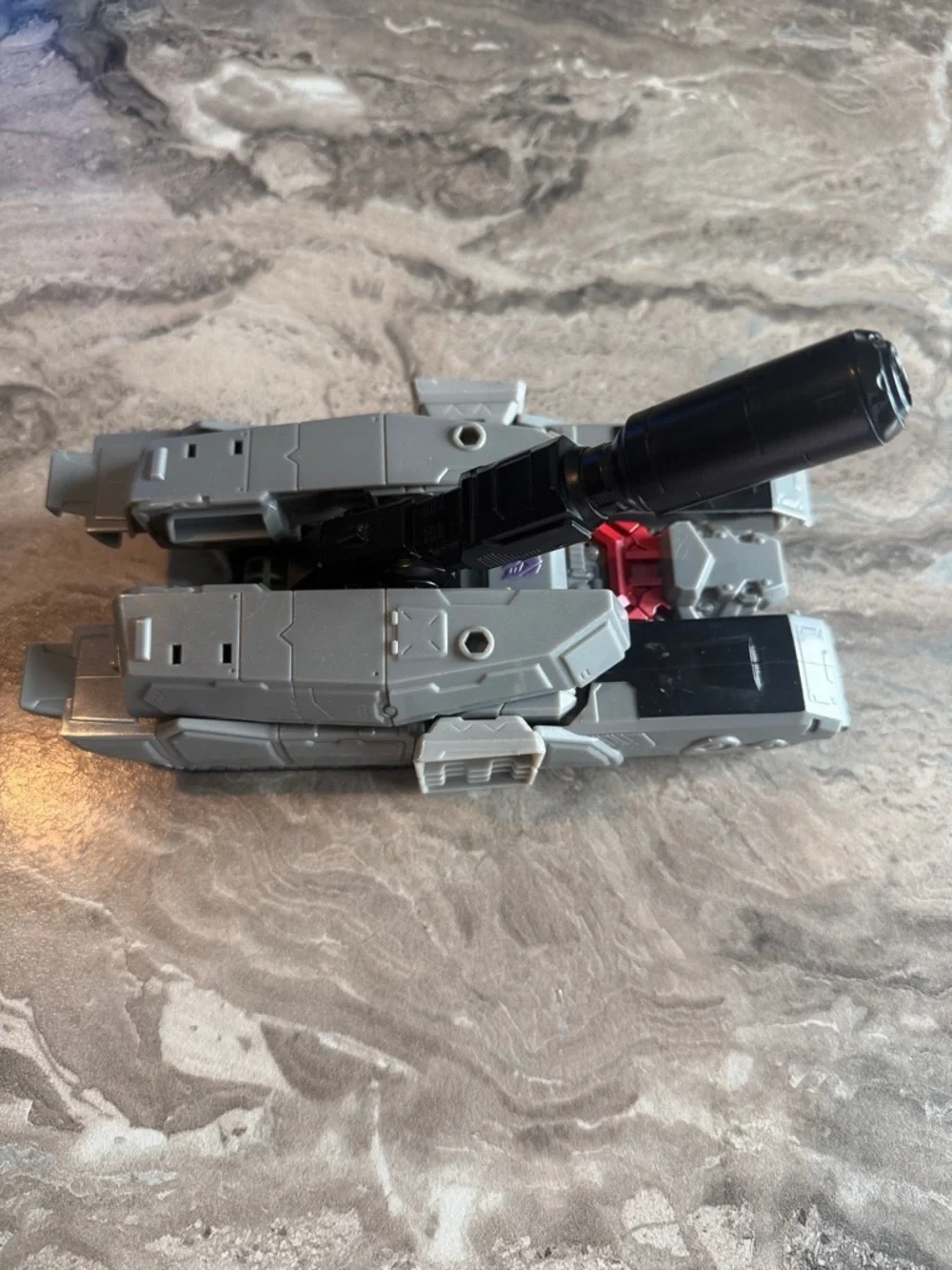 Megatron Action Figure with Black Blaster  From Transformers